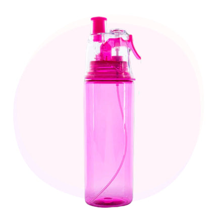 Water Bottle Kids with Misting Spray 600ml