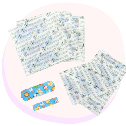 Bandage Strips Kids Animal Print 50 Pack