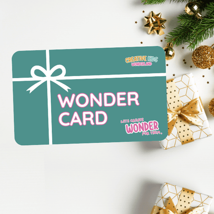 Gift Card Creative Kids wonderland