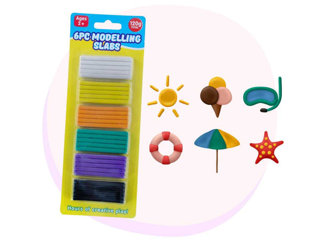 Modelling Clay Coloured 6 Pack