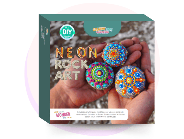 Neon Rock Art Kit