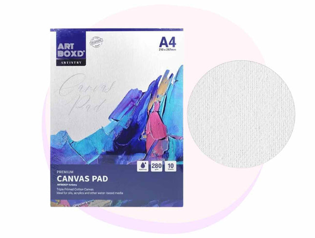 Canvas Pad A4 280gsm Premium