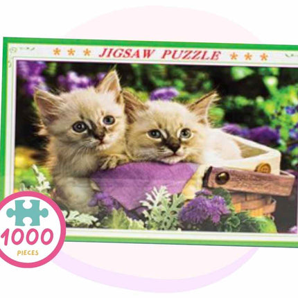 Puzzle Jigsaw Cat Kittens 1000pc