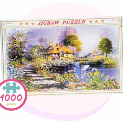 Puzzle Jigsaw Country Cottage 1000pc