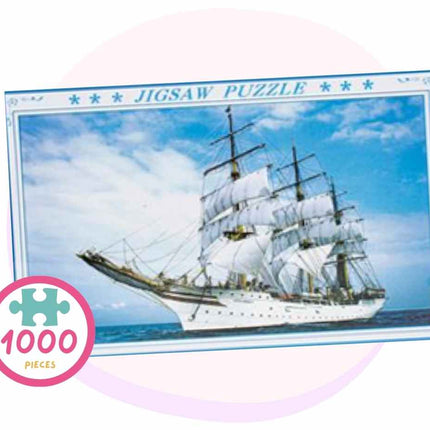 Puzzle Jigsaw Sailing Ship Boat 1000pc