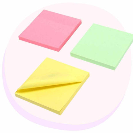 Sticky Notes Neon | Sticky Notes Neon 240 Pack 75mm x 75mm | Post it Notes | School Supplies