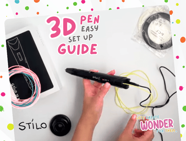 3D Pen easy set up Guide