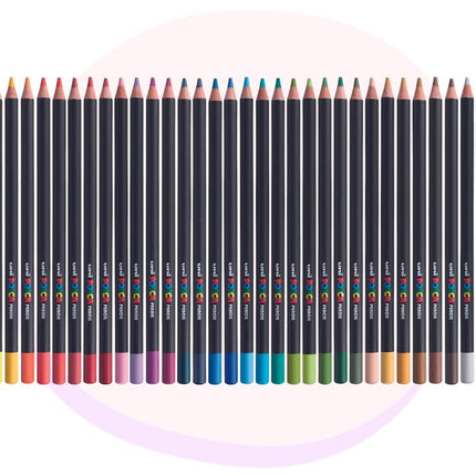 Posca Colour Pencil Set of 36 | Uniball Pencils | Premium Colouring Pencils | Art Supplies 