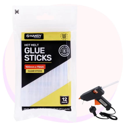 Glue Gun 40W Refilll Sticks, 100mm x 11mm 12 Pack