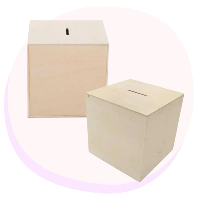Ξύλινη Κουτιά 10x10x10cm