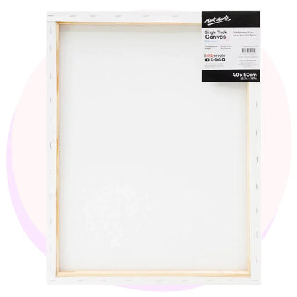Mont Marte Canvas 40x50cm Thick Stretched Frame