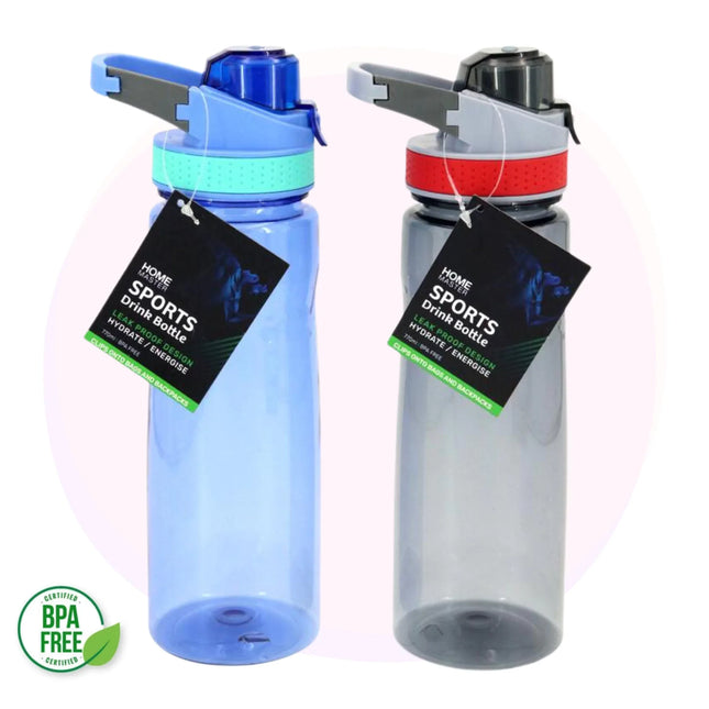 Sports Drink Water Bottle with Clipped Handle 770ml custom logo promo