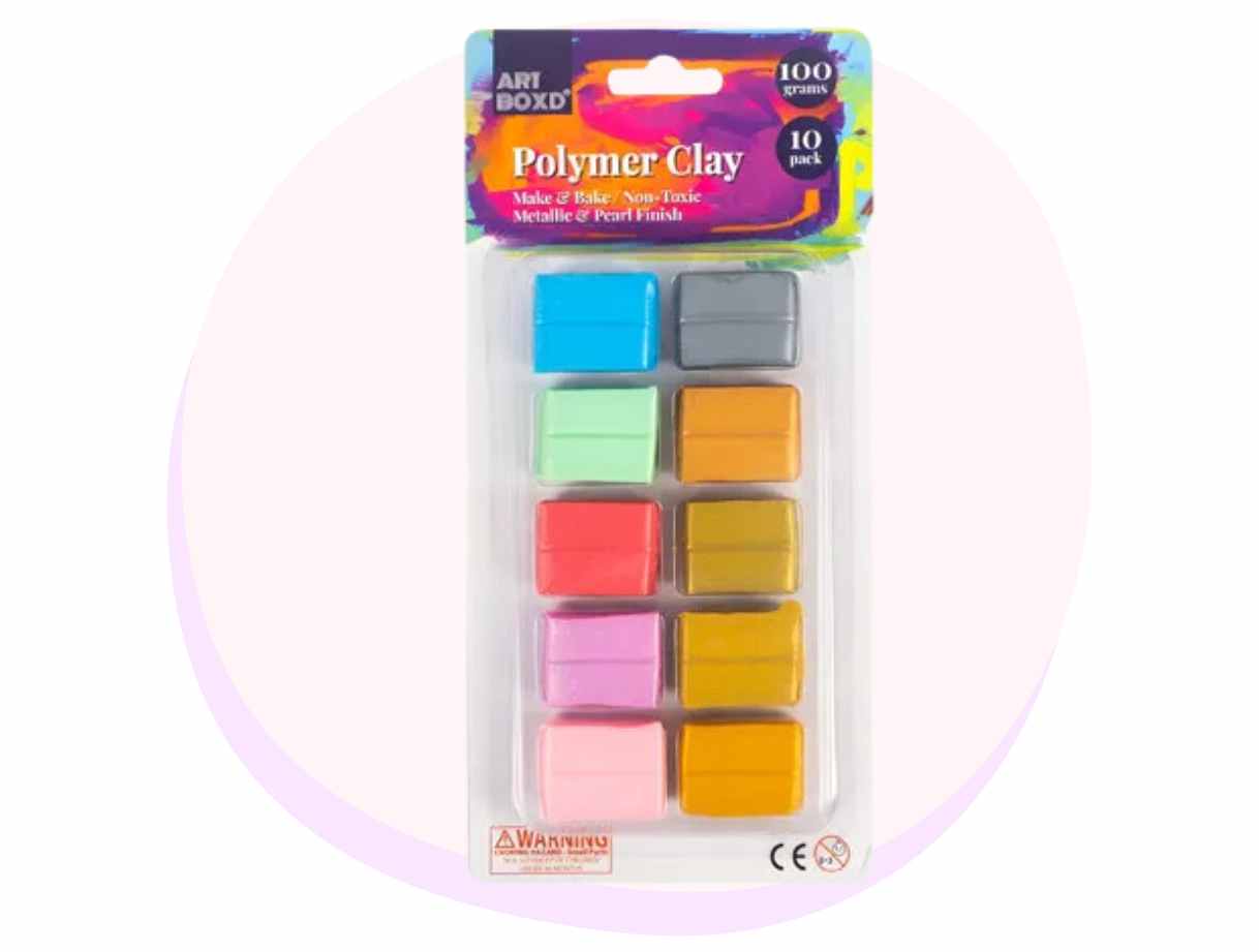 Polymer Clay 38 Colors, Modeling Clay for Kids, Safe and Non-Toxic Oven Bake  Cla
