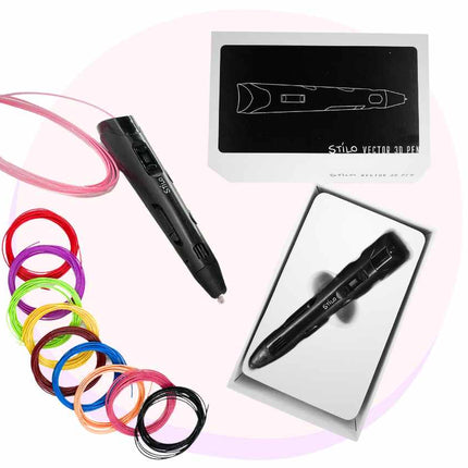 3D Pen Stilo Vector | 3D Printing Pen |  Back to School Supplies | Creative Kids Provider | Supply your School 