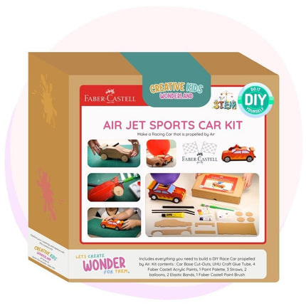 DIY Race Car Craft Kit | Stem Kit for groups | School stem craft
