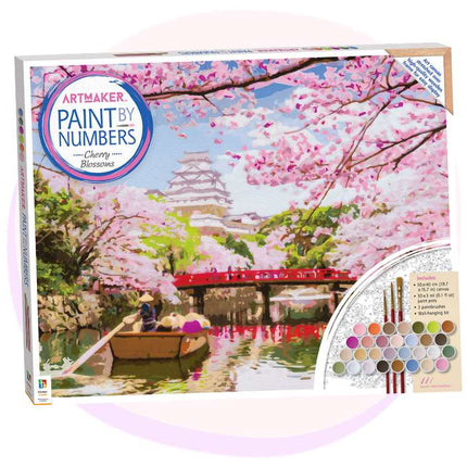 Paint by Number Canvas Cherry Blossom