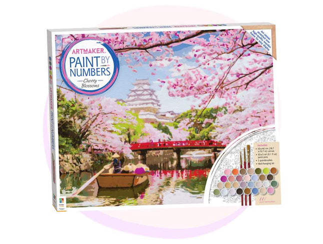 Paint by Number Canvas Cherry Blossom