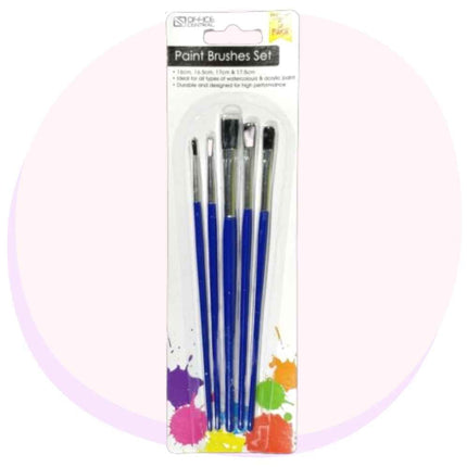 Art Paint Brush Set 5pc