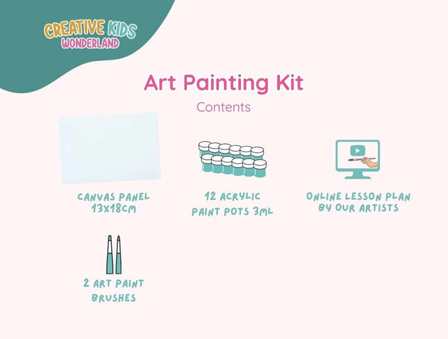 Art Painting Kit Creatuve Kids