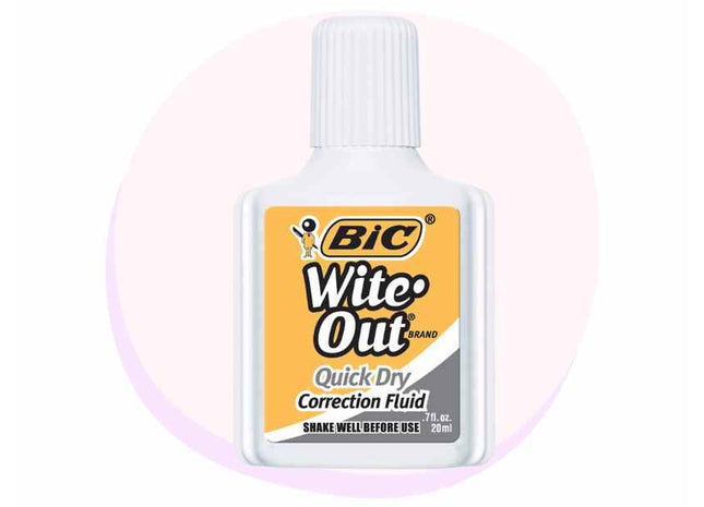 Buy Bic Wite-Out Plus Correction Fluid 0.7 Fl. Oz., Foam Brush