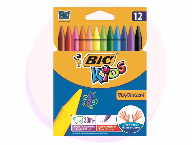 Kids Crayons | BIC Crayons | Art Supplies | Colouring Crayons | Back to School Supplies 