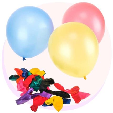 coloured balloons 