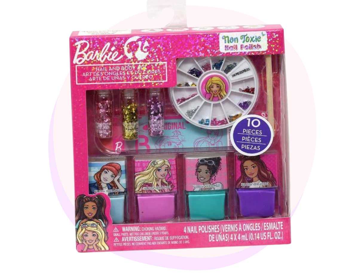 Barbie Nail Art-Color Change - Wonder Box Jo