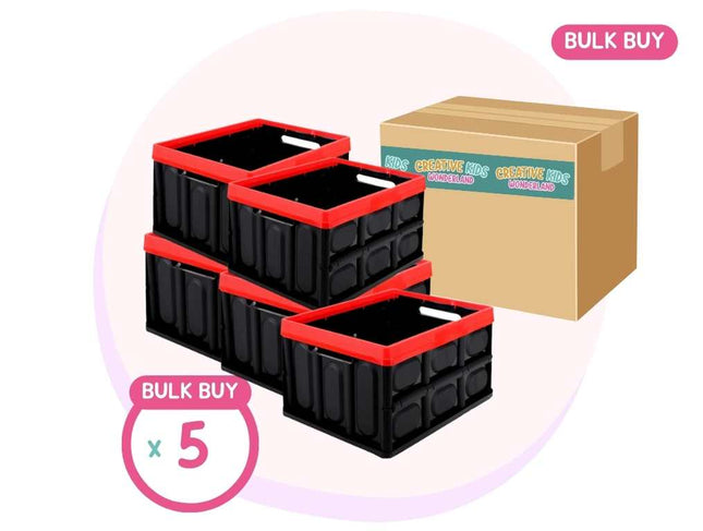 Handy Hardware Crate Collapsible Space Saving Portable Strong Sturdy Bulk buy