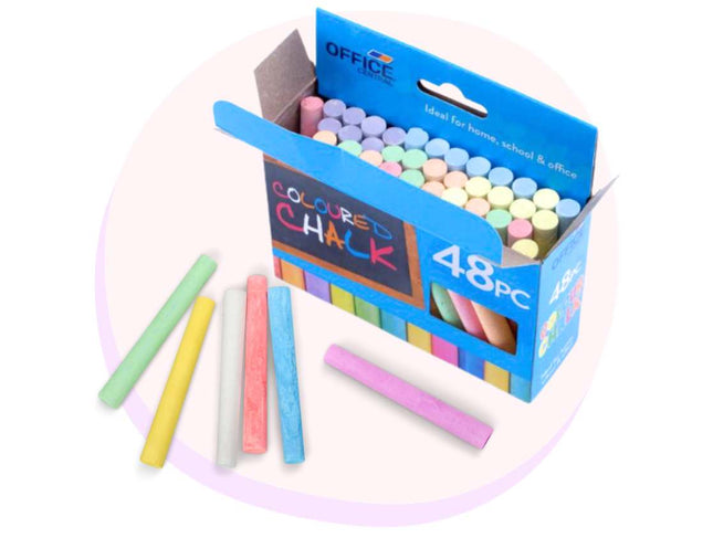 Colour Chalk 48 Pack