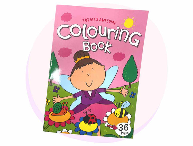 Colouring Book Fairy A4 36 Pages