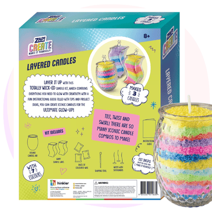 Candle Making Colouful Layers Craft Kit