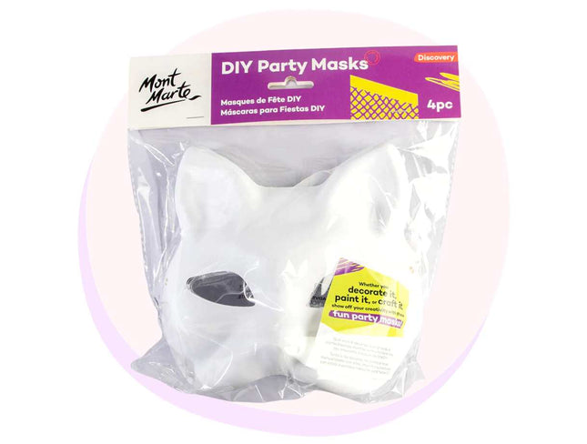 DIY Masks 4 Pack - Cat