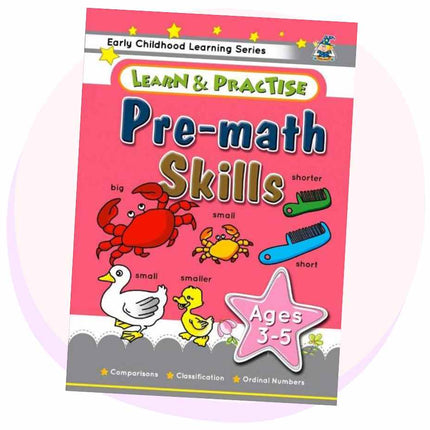 Early Childhood Learning Workbooks, Pre math Skills