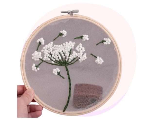 Floral Craft Embroidery Kit