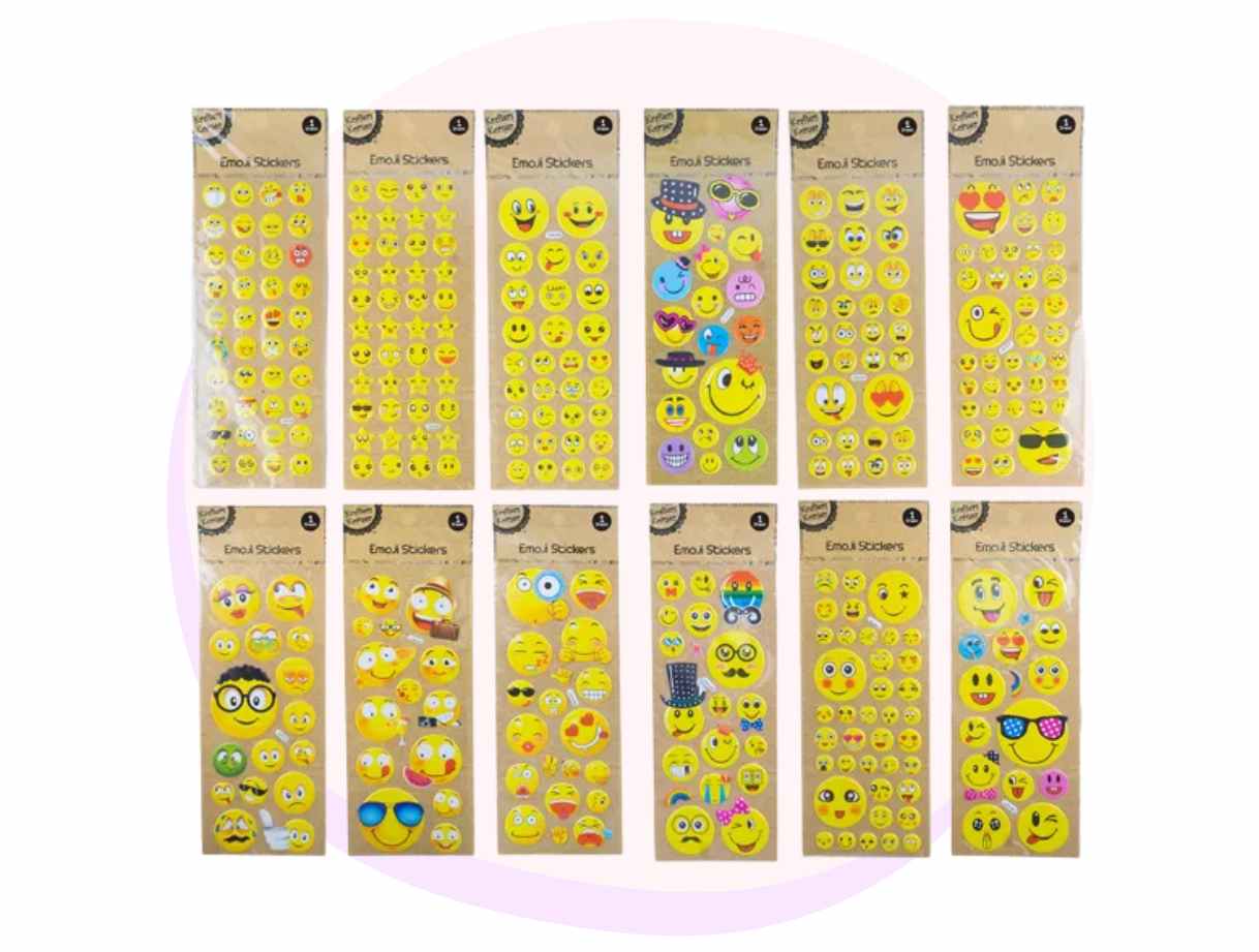 Emoji Stickers - Scrapbooking & Cardmaking – Creative Kids Wonderland