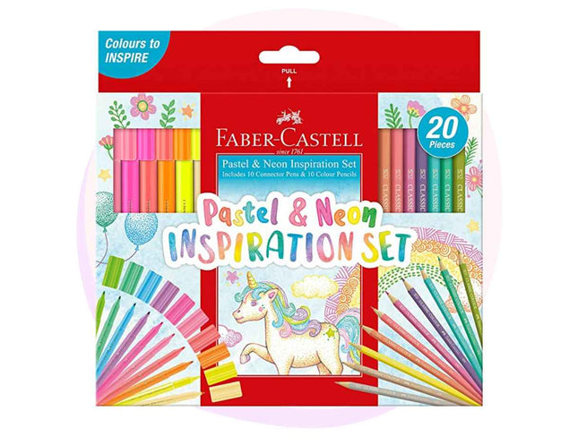 Faber Castell Pastel & Neon 20 pack