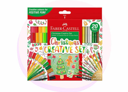 Faber Castell Christmas Creative Set - 20 Pieces