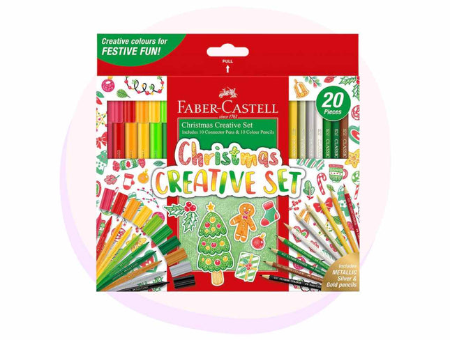 Faber Castell Christmas Creative Set - 20 Pieces