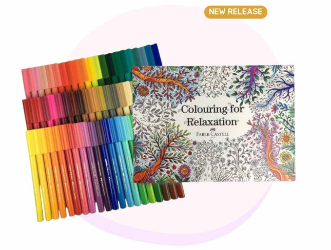 Faber Castell Colouring for Relaxation Set