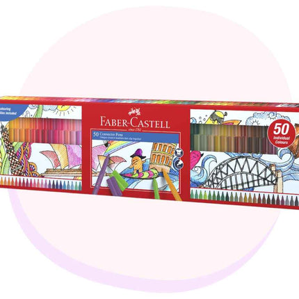 Faber Castell Connector Στυλό Big Box 50Pk