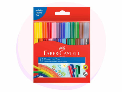 Faber Castell Connector Pens 12 Pack
