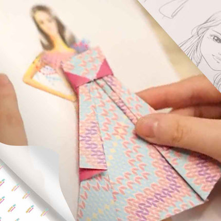 Faber Castell Creative Kit Origami Fashion Design