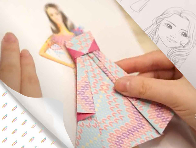Faber Castell Creative Kit Origami Fashion Design