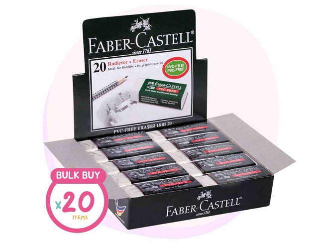 Μεγάλη γόμα Faber-Castell χωρίς PVC