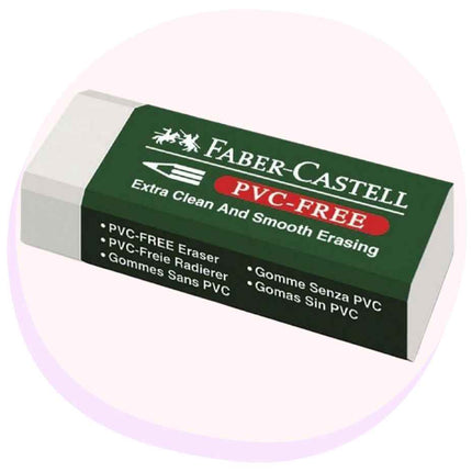 Μεγάλη γόμα Faber-Castell χωρίς PVC