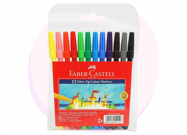 Artworx 72 Felt Tip Pens - Markers For Kids - Premium Quality Washable  Markers For Kids Ages 4-8 - Coloring Markers Set With Storage Box - Kids