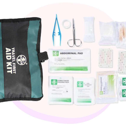 First Aid Kit Travel 57pc