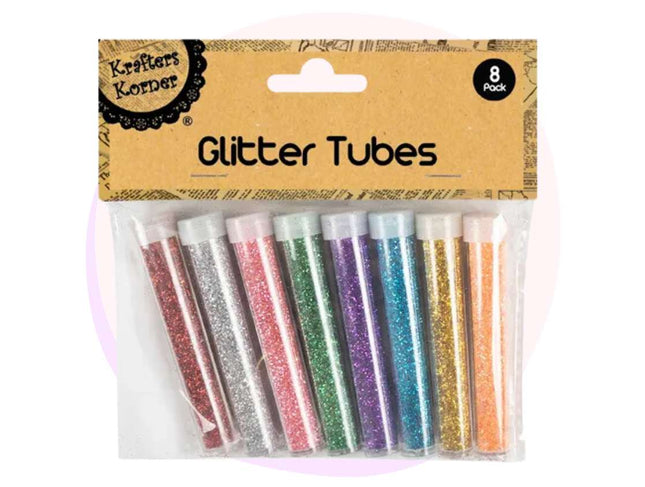 Glitter Tubes Powder 8 Pack