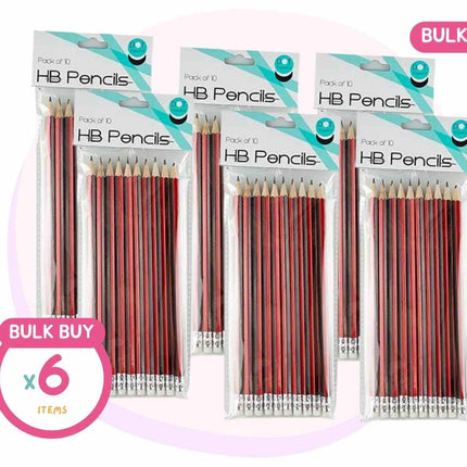 HB Lead Pencils 10 Pack Μαζική Αγορά