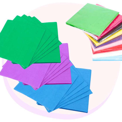 Napkins Paper 2ply 20 Pack - Coloured